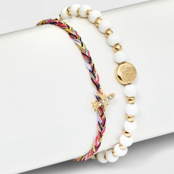 Sugarfix by Baublebar “Jet Setter” Bracelet set of 2 - Picture 1 of 3